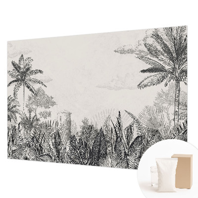 Fototapeta za dnevno sobo Tropska pokrajina