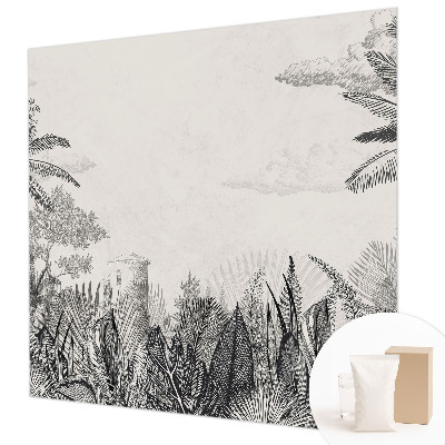 Fototapeta za dnevno sobo Tropska pokrajina