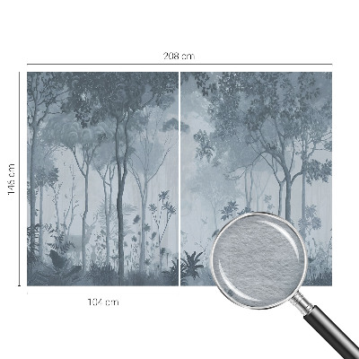 Fototapeta za spalnico Mistika gozda