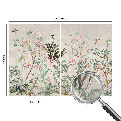 Flis fototapeta za otroško sobo Tropska oaza