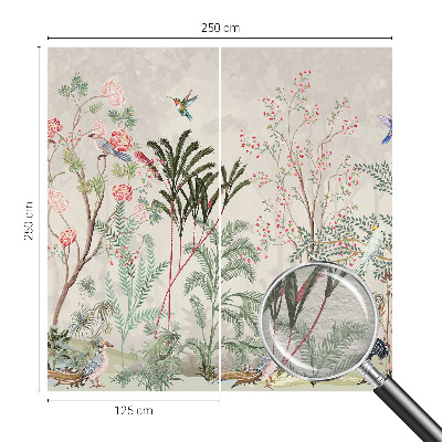 Flis fototapeta za otroško sobo Tropska oaza