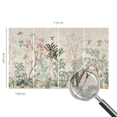 Flis fototapeta za otroško sobo Tropska oaza