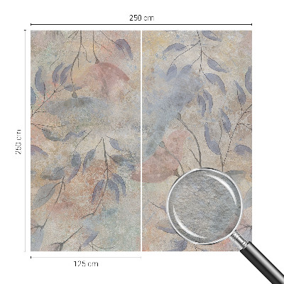 Visokokakovostna fototapeta Abstraktni listi