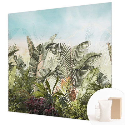 Stenska dekoracija fototapeta Tropski raj