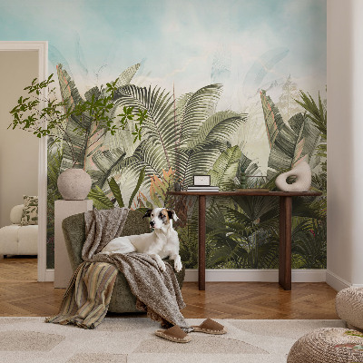 Stenska dekoracija fototapeta Tropski raj