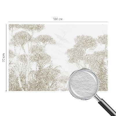 Fototapeta z motivom tropske vegetacije
