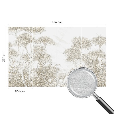 Fototapeta z motivom tropske vegetacije