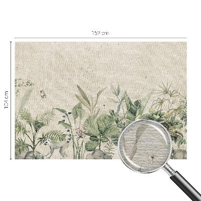 Flis fototapeta Tropska džungla