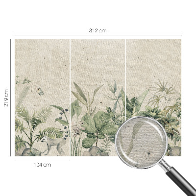 Flis fototapeta Tropska džungla