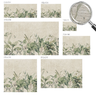 Flis fototapeta Tropska džungla