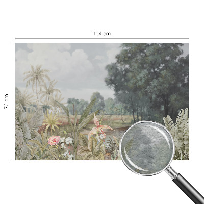 Netkana fototapeta Eksotična pokrajina