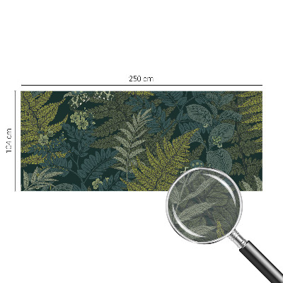 Fototapeta za dnevno sobo Zelena eleganca