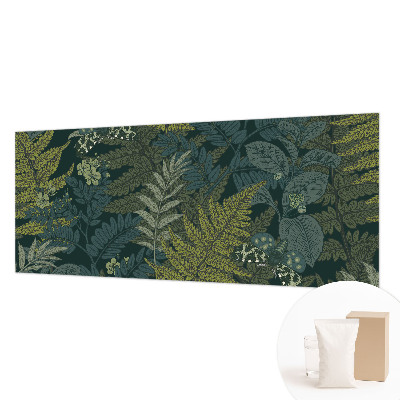 Fototapeta za dnevno sobo Zelena eleganca