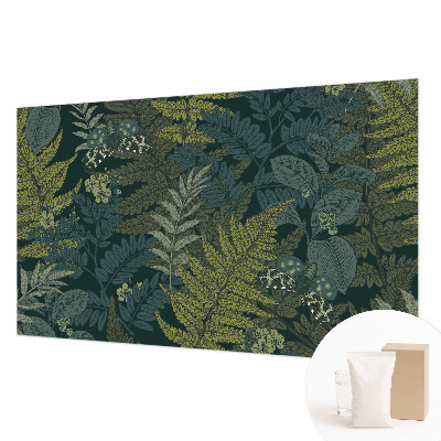 Fototapeta za dnevno sobo Zelena eleganca