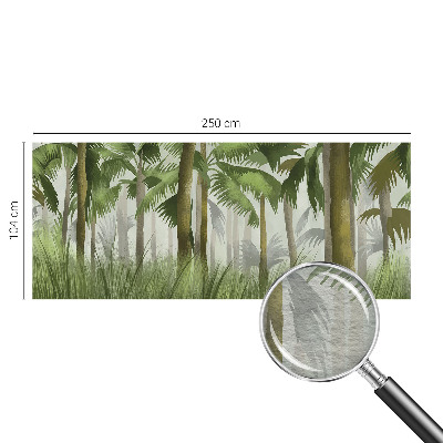Fototapeta za steno s poslikavo tropskega gozda