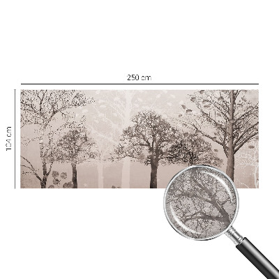 Fototapeta za spalnico Nežna drevesa