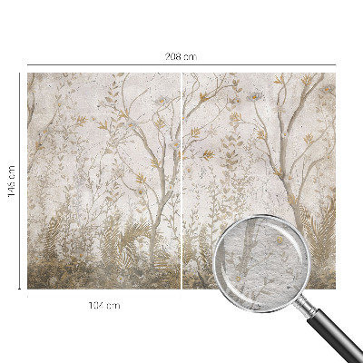 Flis fototapeta za otroško sobo Gozdni kotiček