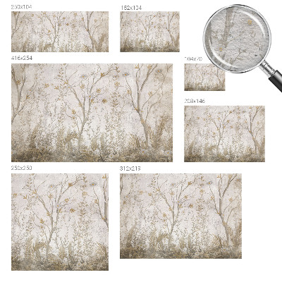 Flis fototapeta za otroško sobo Gozdni kotiček