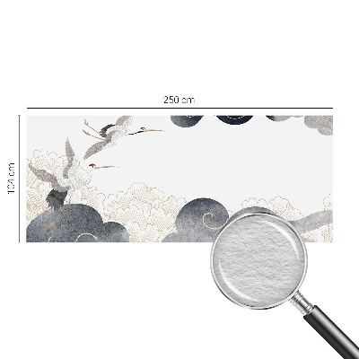 Moderna fototapeta Žerjavi v letu