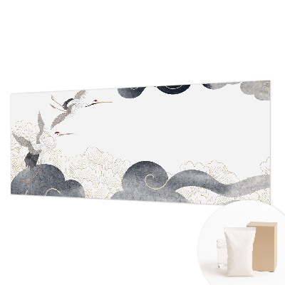 Moderna fototapeta Žerjavi v letu