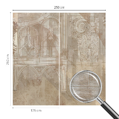 Visokokakovostna fototapeta Zgodovinski okraski