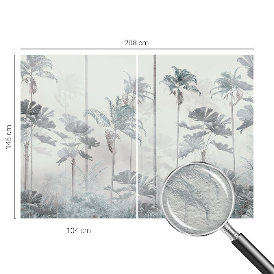 Stenska dekoracija fototapeta Tropska pokrajina