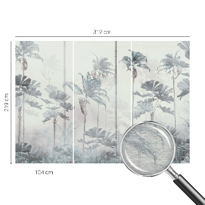 Stenska dekoracija fototapeta Tropska pokrajina