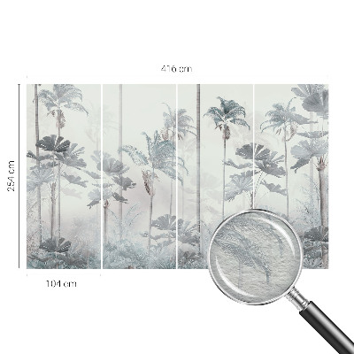 Stenska dekoracija fototapeta Tropska pokrajina