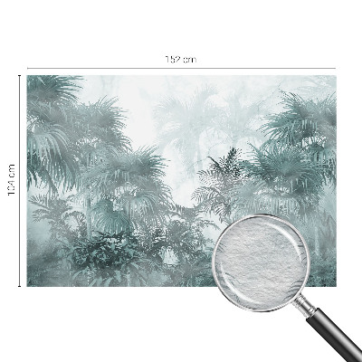 Fototapeta s tiskom Eksotična zelena