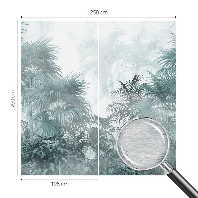 Fototapeta s tiskom Eksotična zelena