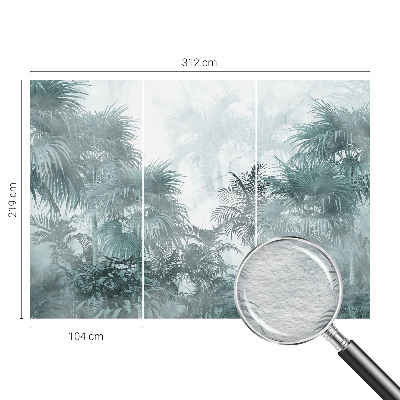 Fototapeta s tiskom Eksotična zelena