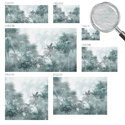 Fototapeta s tiskom Eksotična zelena