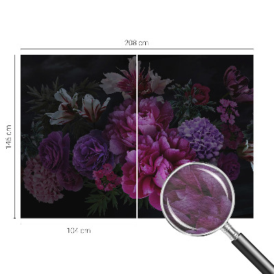 Stenska fototapeta flis Cvetlična eleganca