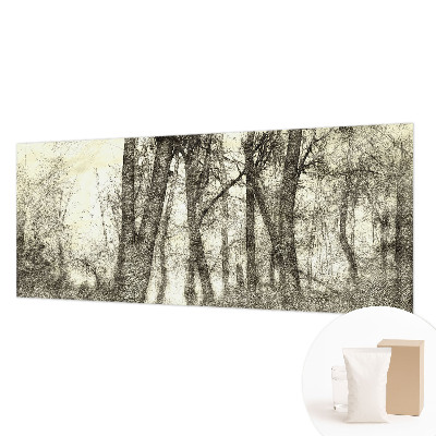 Fototapeta po meri z motivom gozdne melanholije