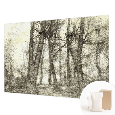 Fototapeta po meri z motivom gozdne melanholije