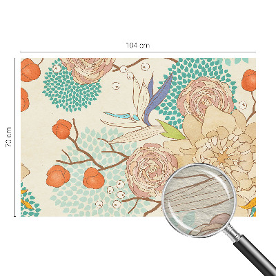 Fototapeta za dnevno sobo Cvetlična fantazija