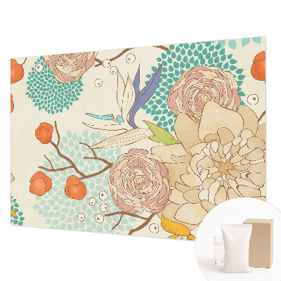 Fototapeta za dnevno sobo Cvetlična fantazija