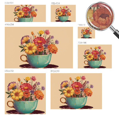 Fototapeta s tiskom Barvit šopek