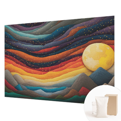 Flis fototapeta Barvite gore