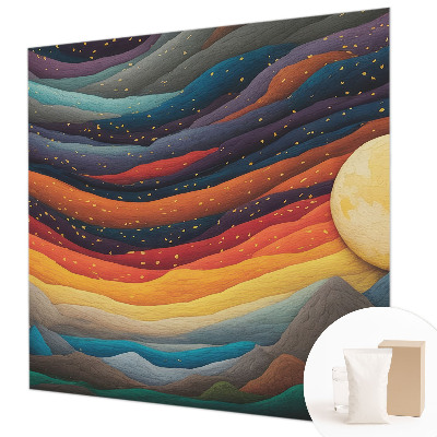 Flis fototapeta Barvite gore