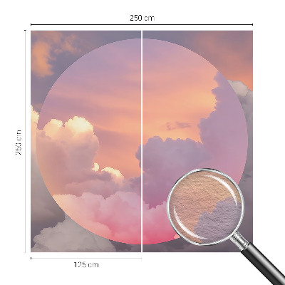 Flis fototapeta Eterični oblaki