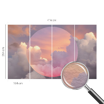 Flis fototapeta Eterični oblaki