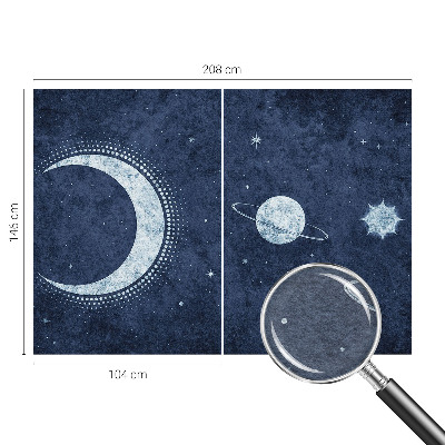 Stenska fototapeta flis Motiv zvezde