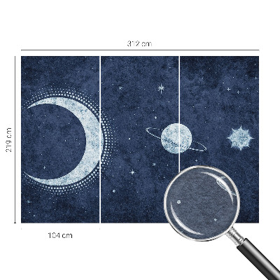 Stenska fototapeta flis Motiv zvezde