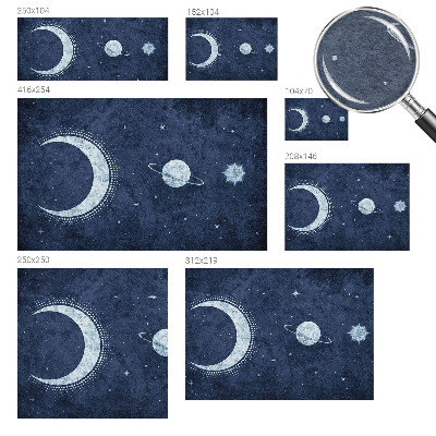 Stenska fototapeta flis Motiv zvezde