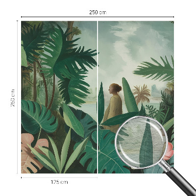 Fototapeta za steno z motivom eksotične džungle
