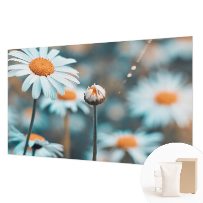 Fototapeta za dnevno sobo z motivom kamilične poslastice