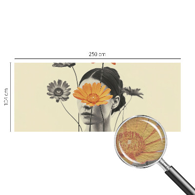 Fototapeta za spalnico z nadrealistično vizijo