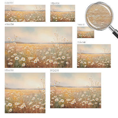 Moderna fototapeta Cvetlični travnik