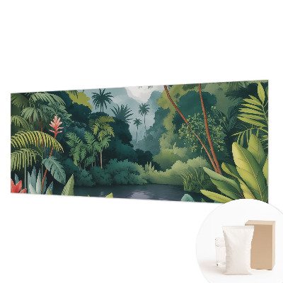 Stenska dekoracija fototapeta Eksotična pokrajina